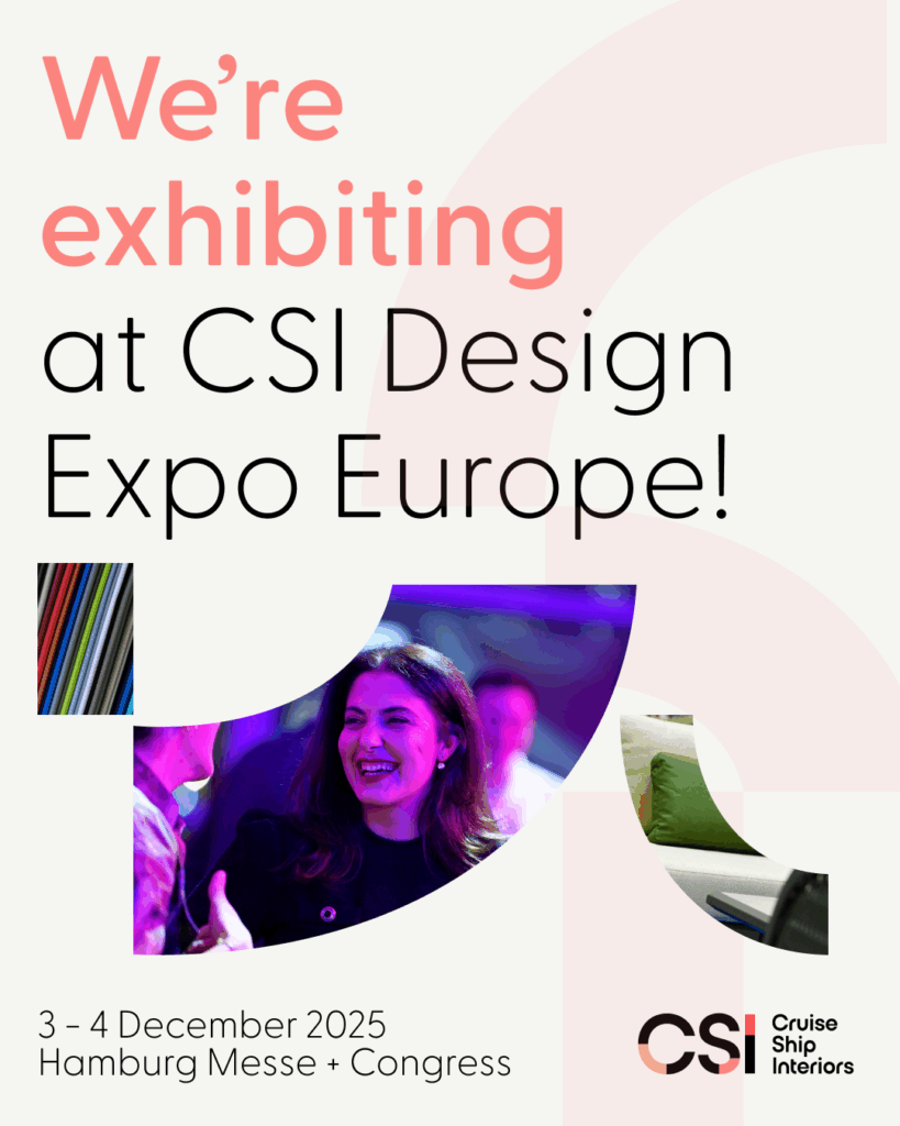 Cruise ship interiors